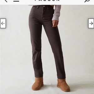 Nwot PacSun brown jeans